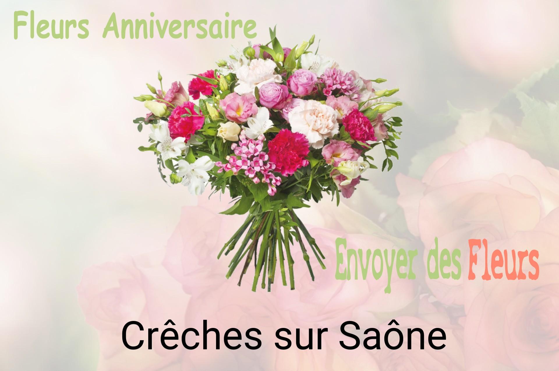 Bouquet de fleurs d’anniversaire livré à Crêches-sur-Saône